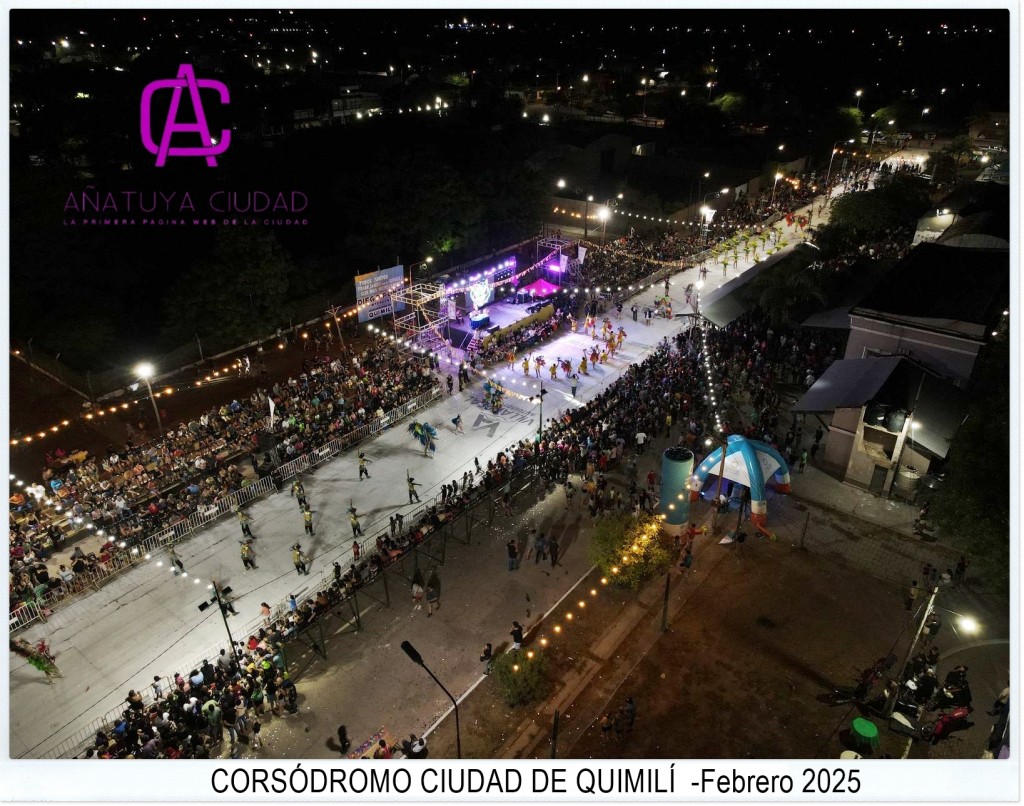 ¡Noches de esplendor y tradición en los Corsos del Carnaval de Quimilí!