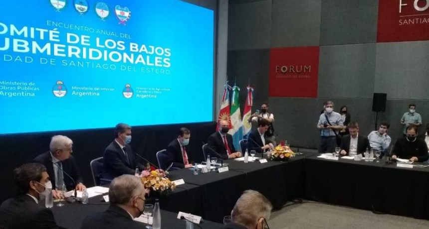 Wado de Pedro y Julián Domínguez encabezan una reunión por los Bajos Submeridionales
