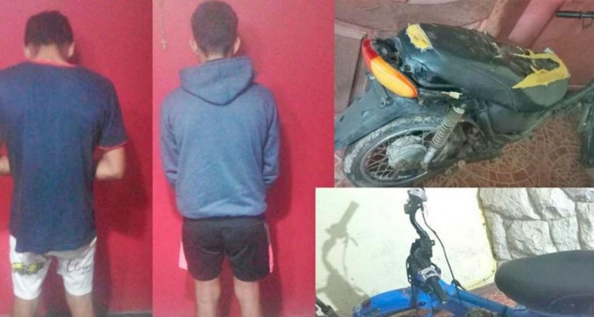 Sustrajeron una moto y la abandonaron en un taller mecánico