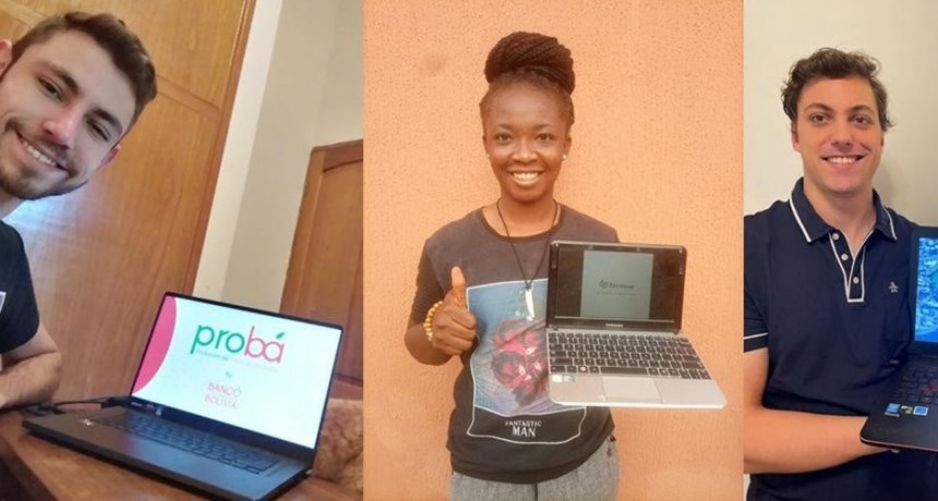 Premian a tres jóvenes por proyectos que diseñaron para ayudar a alimentar al mundo