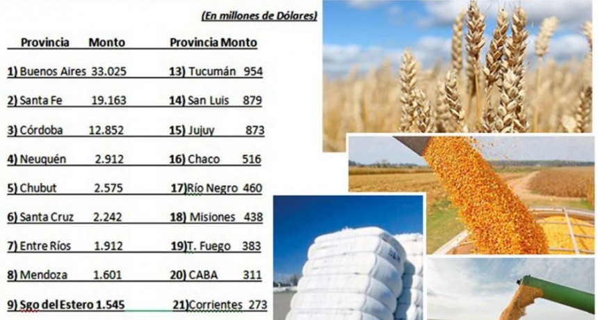 Santiago cerró el 2022 como primera provincia exportadora del NOA y novena en el país