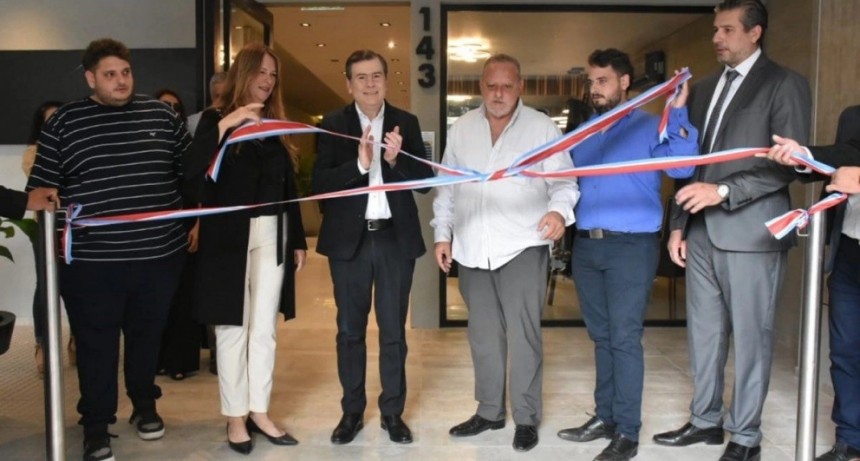 El gobernador Zamora participó de la inauguración del apart hotel Jorge I