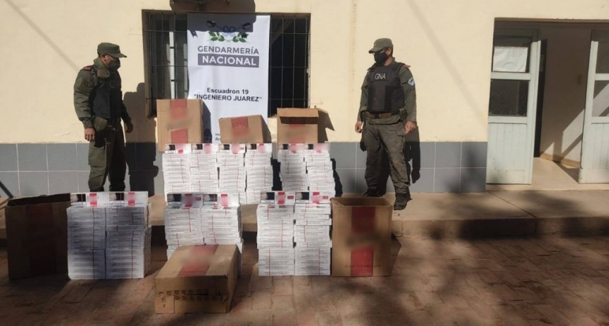 Contrabando: secuestran una camioneta repleta de cigarrillos ilegales