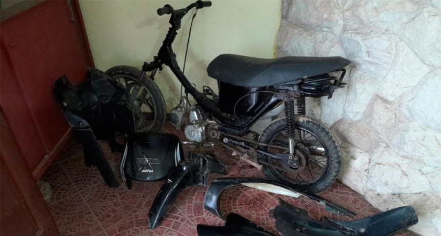 Recuperan motovehículo con pedido de secuestro por robo