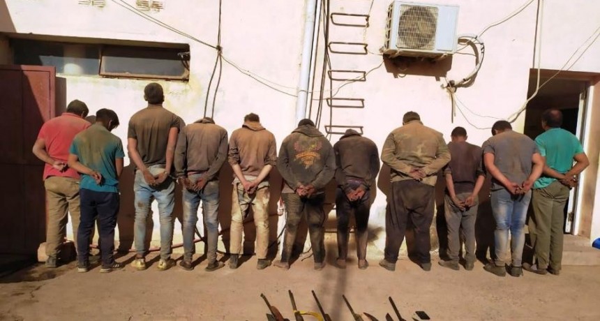 Megaoperativo en Monte Quemado: detienen a 11 personas y secuestran un terrible 