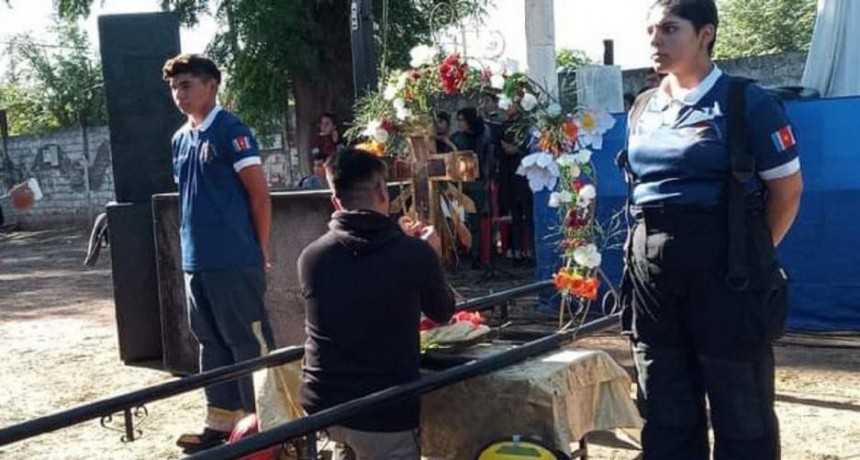 El obispo José L. Corral presidió la festividad de la Cruz de Matará