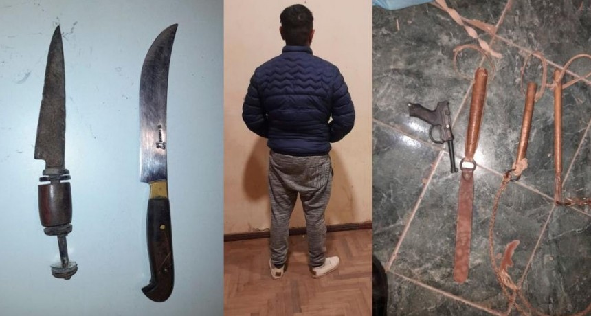 Detienen a un sujeto que amenazó de muerte a dos comerciantes