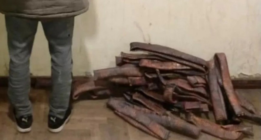 Robó cables de cobre y los vendió en chatarrería