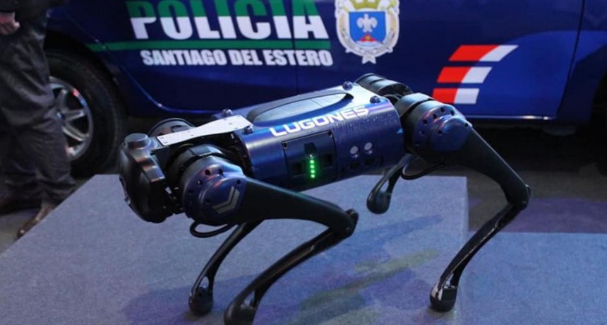  “Cabo Lugones”, el primer robot de la policía de Santiago del Estero