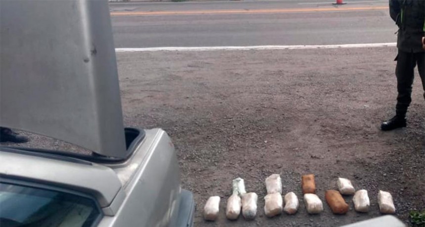 Interceptan a grupo narcotraficante en Monte Quemado con drogas y 10 mil dólares