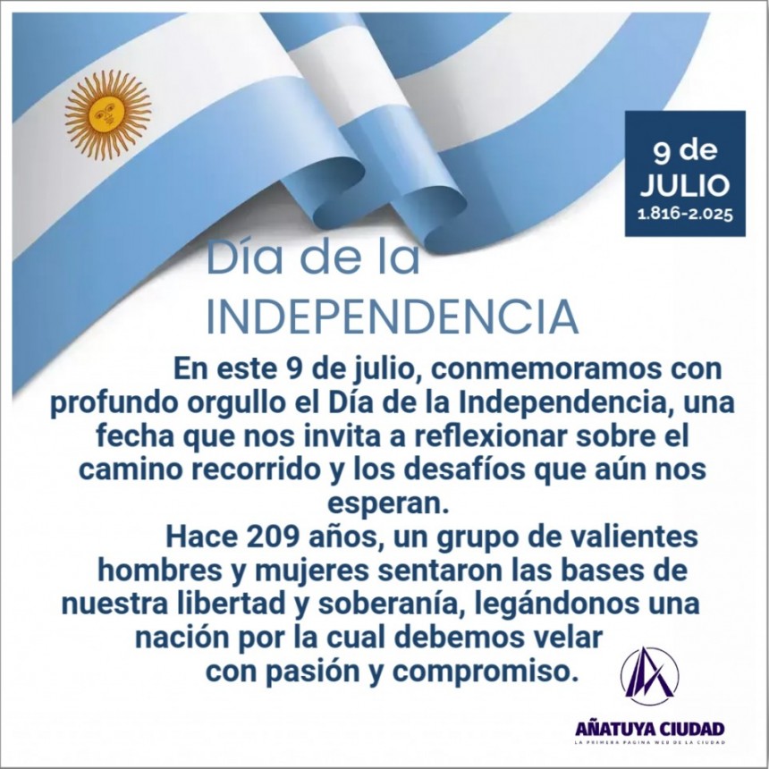 Reflexiones en el Día de la Independencia…