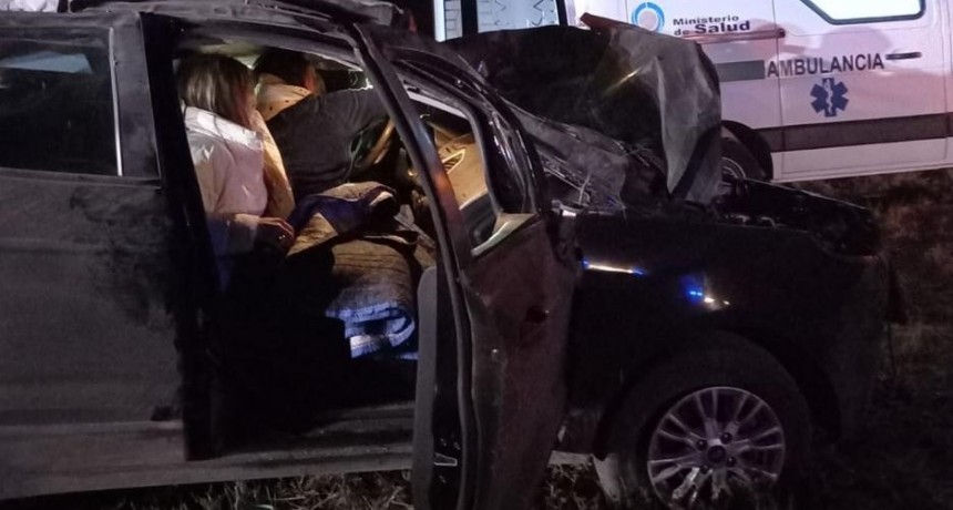 Una psicóloga añatuyense y su acompañante resultaron heridas tras un vuelco