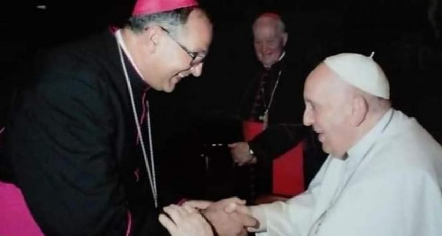 El Papa Francisco recibió al obispo de Añatuya, Monseñor José Luis Corral