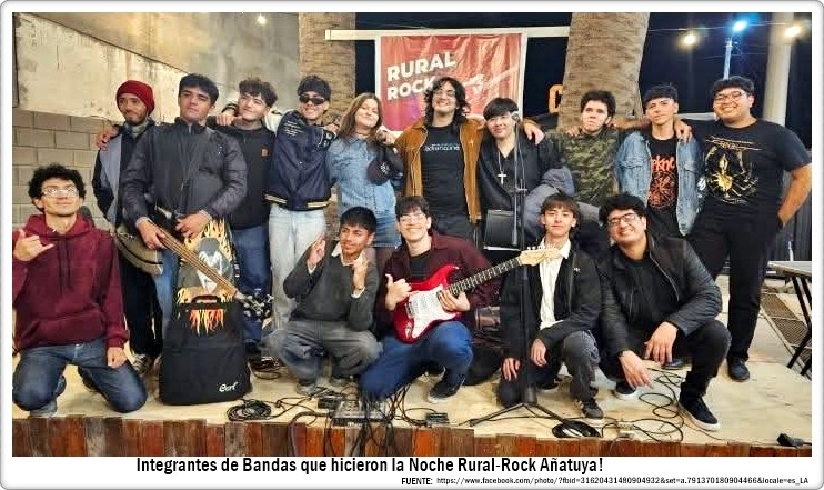 Añatuya Vibra al Ritmo del Rock Joven