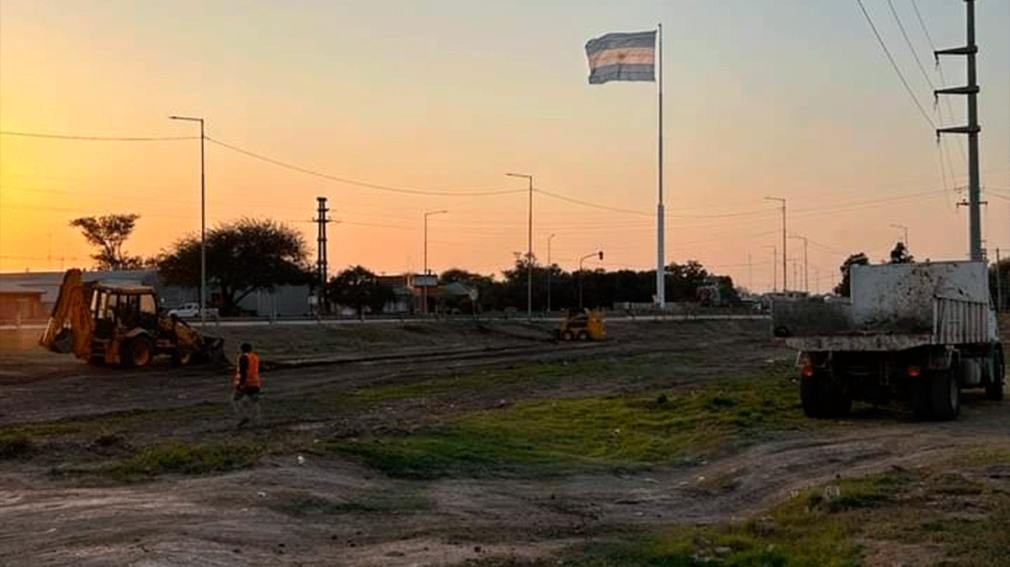 Bandera: avanza con un ambicioso plan de obras para la ciudad 