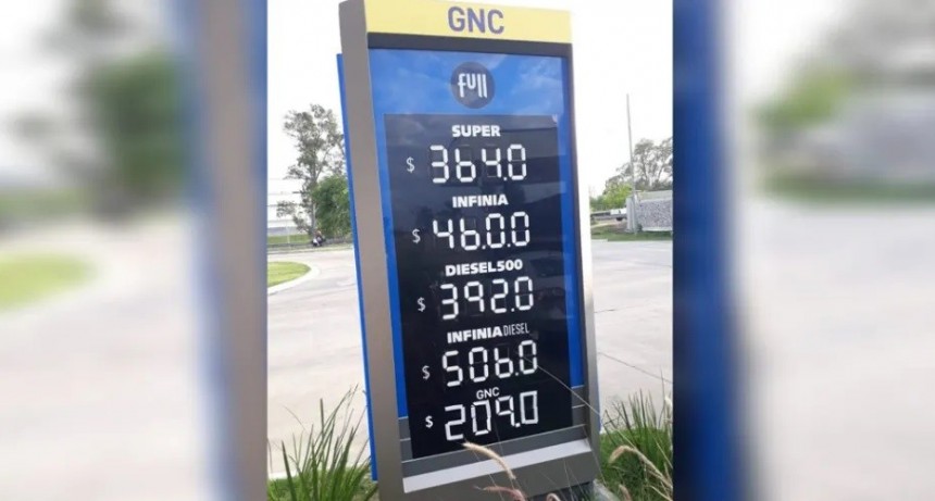 YPF volvió a aumentar los precios de sus combustibles: ahora un 13% 