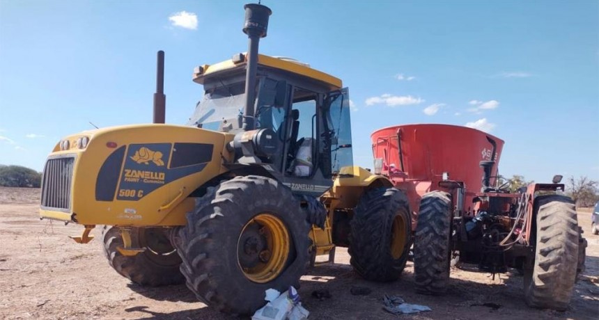 Quimilí: un trabajador rural murió tras ser aplastado por un tractor