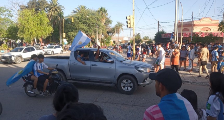 Añatuya celebró el pase a la final de Argentina