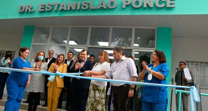 El gobernador Zamora habilitó un nuevo edificio sanitario en el barrio 8 de Abril